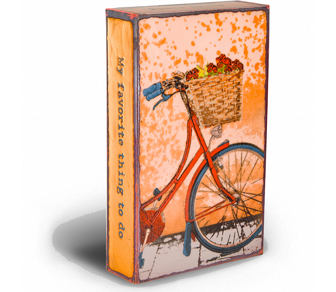 "Fresh Ride" Retired Spiritile by Houston Llew